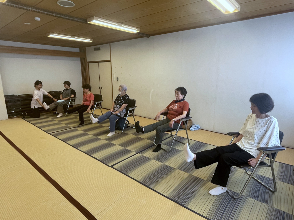 足腰強化で姿勢キレイ in 野塩(野塩地域市民センター)